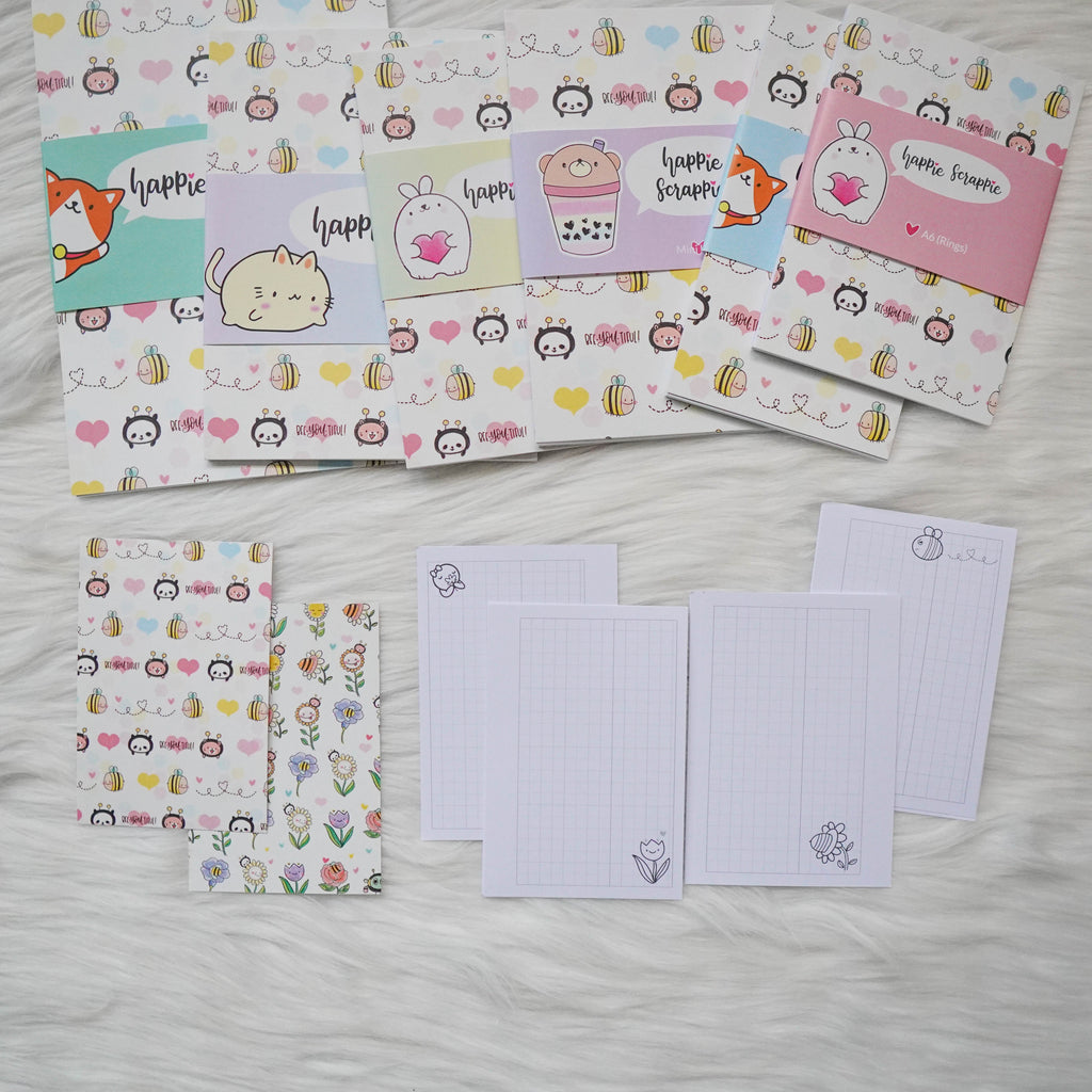 Disc / Rings Planner Inserts - Bee-YOU-tiful // Daily & Grid (Annie Plans Collab)