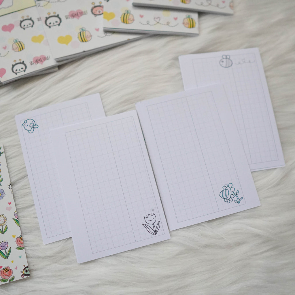 Disc / Rings Planner Inserts - Bee-YOU-tiful // Daily & Grid (Annie Plans Collab)