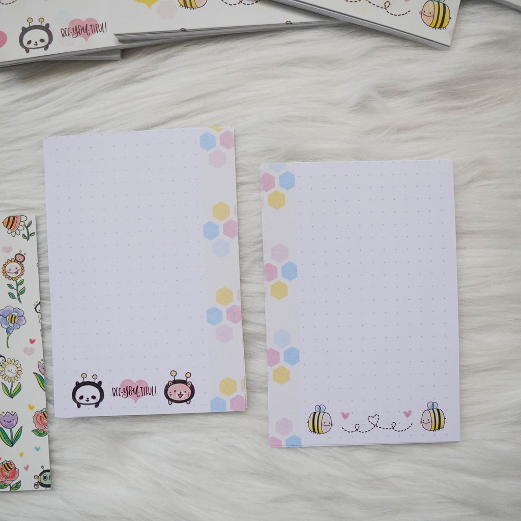 Disc / Rings Planner Inserts - Bee-YOU-tiful // Dotted