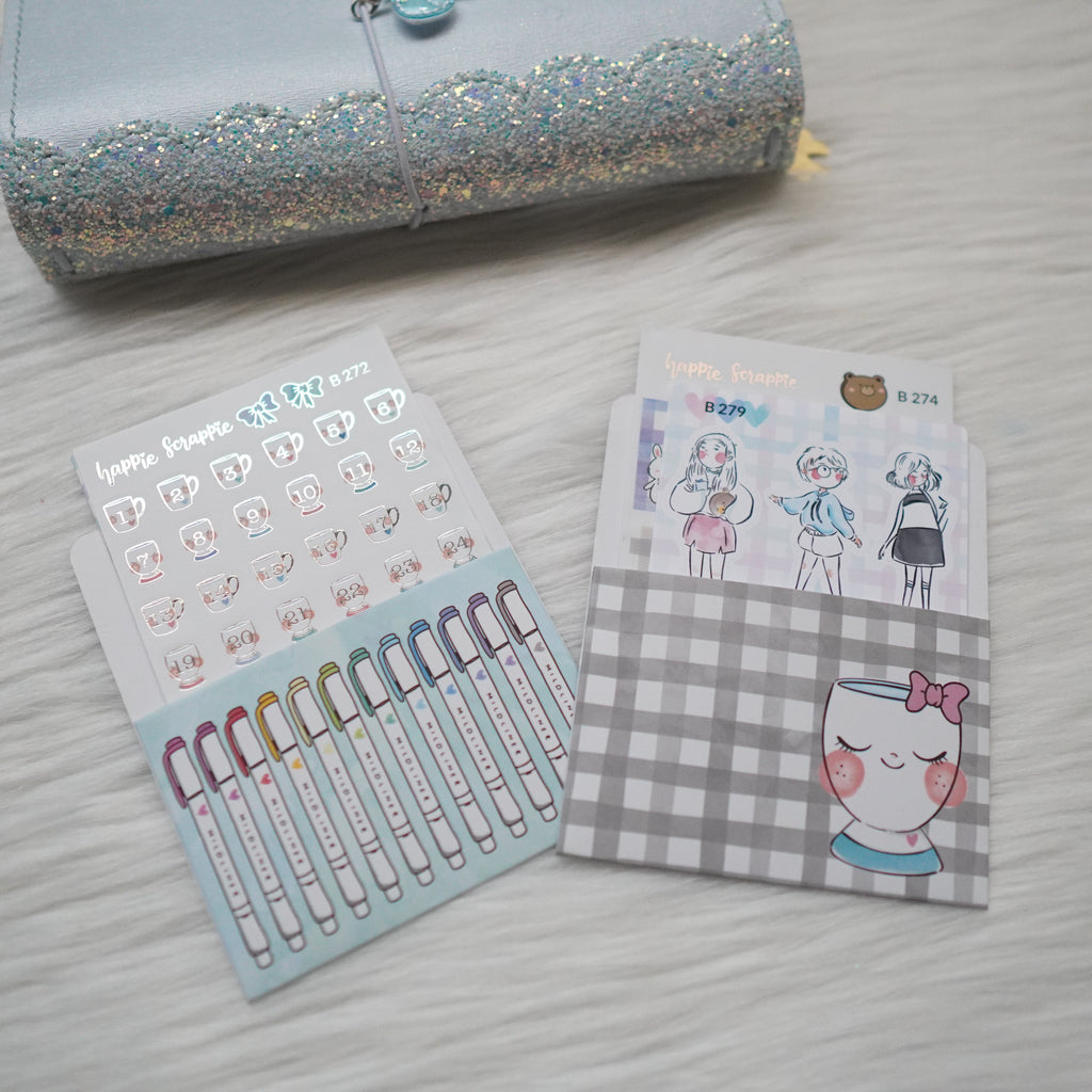 Sticker Pockets : My Favorite Things (Set of 2)