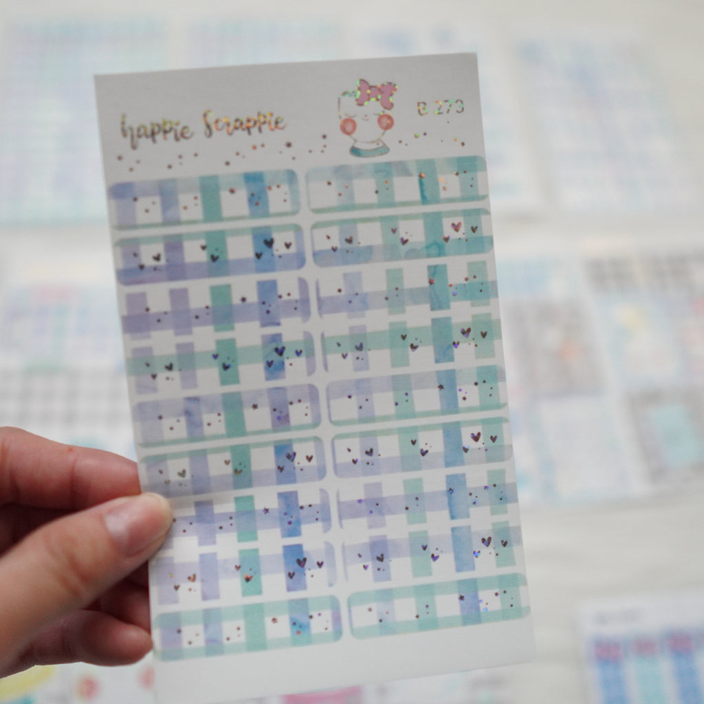 Planner Stickers : My Favorite Things // Foiled Deco Header (B273)