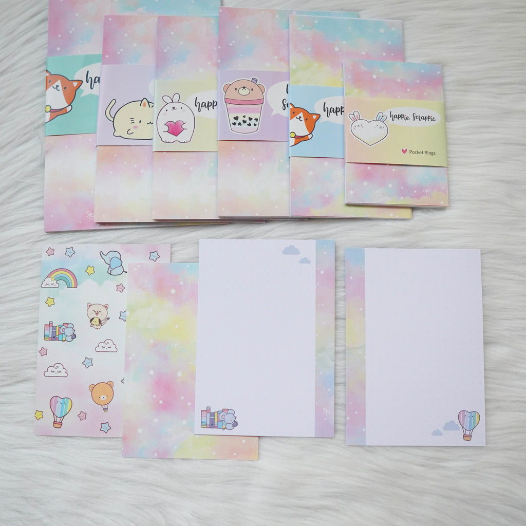 Disc / Rings Planner Inserts - You're My Happy Rainbow // Dotted