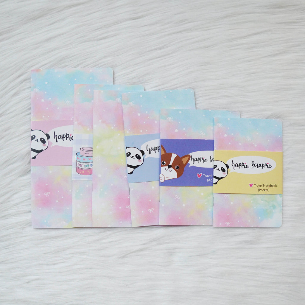 Travel Notebook (All Sizes) - You're My Happy Rainbow // Week-On-Two-Page (Annie Plans Collab)