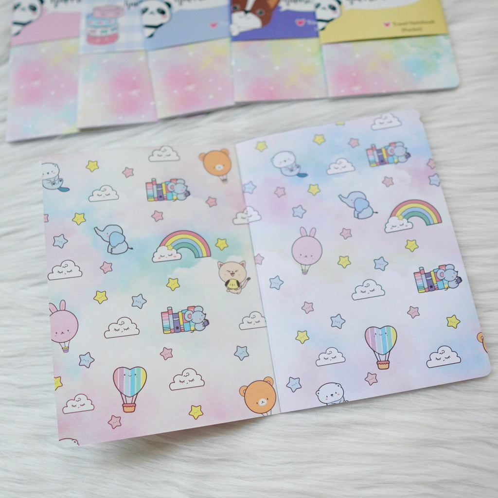 Travel Notebook (All Sizes) - You're My Happy Rainbow // Week-On-Two-Page (Annie Plans Collab)