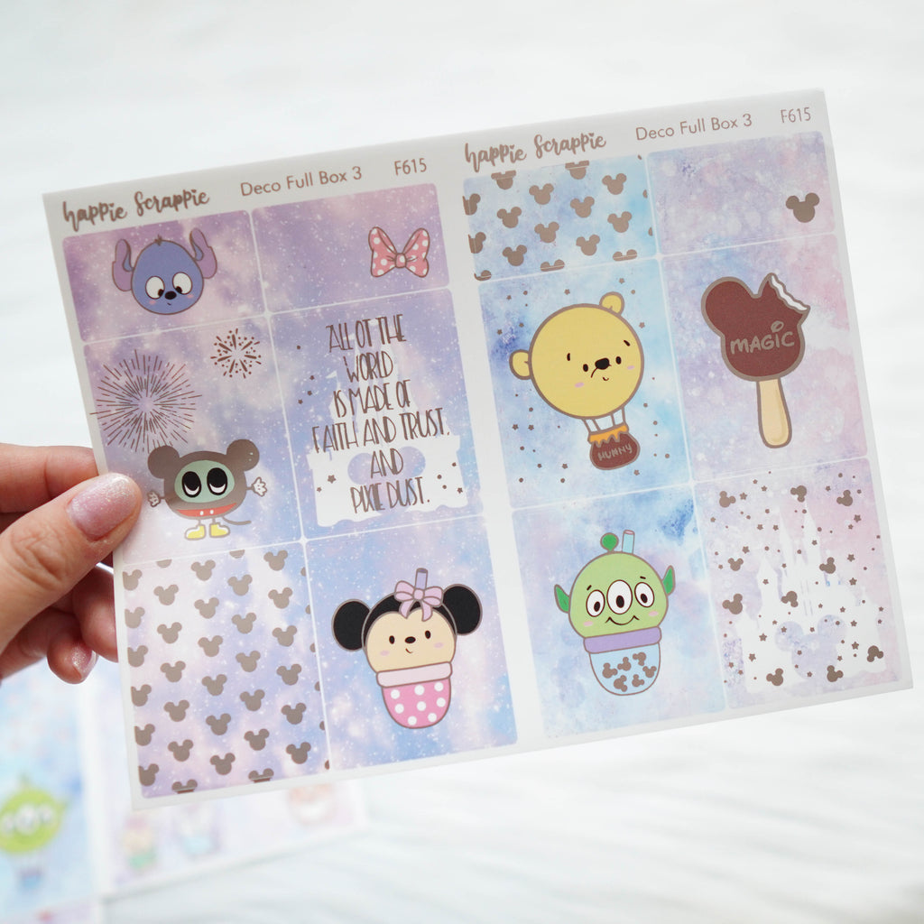 Sticker Kit - Magic (3 Deco Full Boxes) - Foiled Stickers (F613 / F614 / F615)