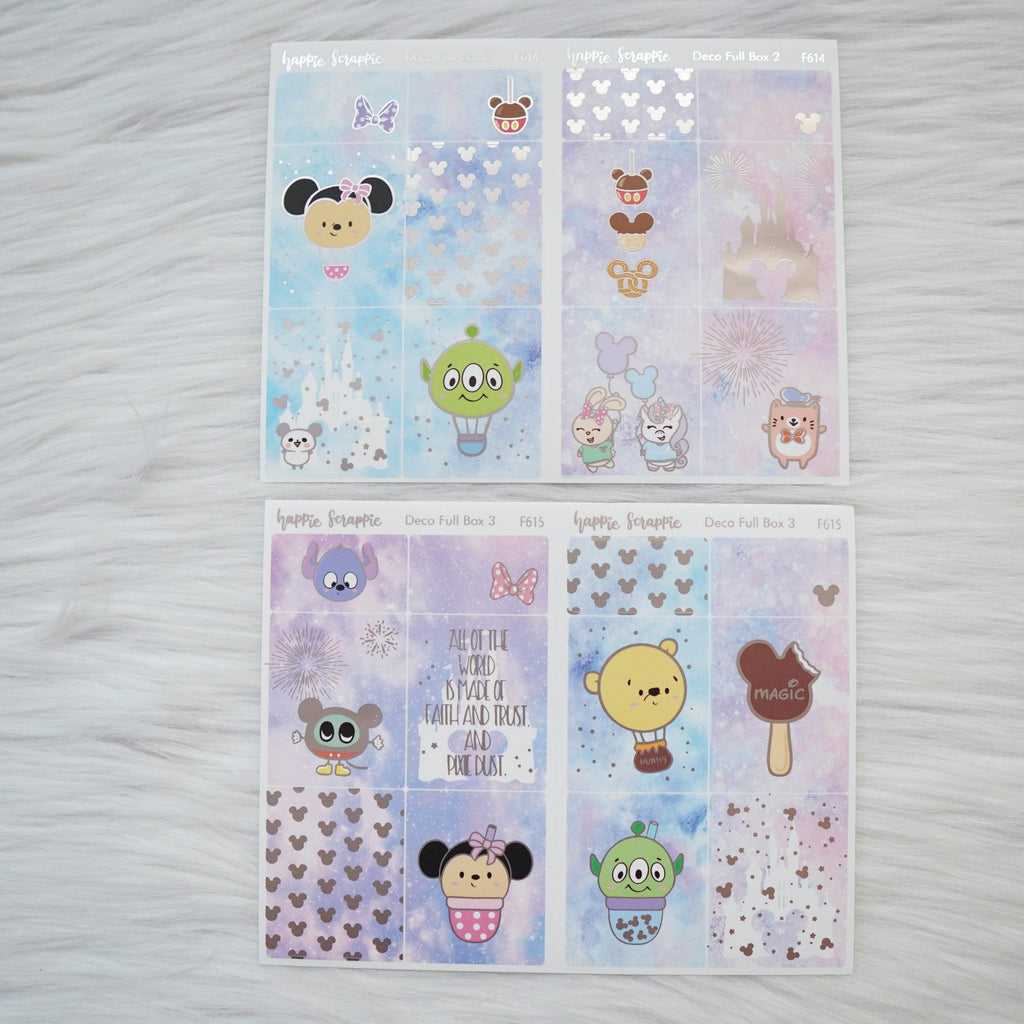 Sticker Kit - Magic (3 Deco Full Boxes) - Foiled Stickers (F613 / F614 / F615)