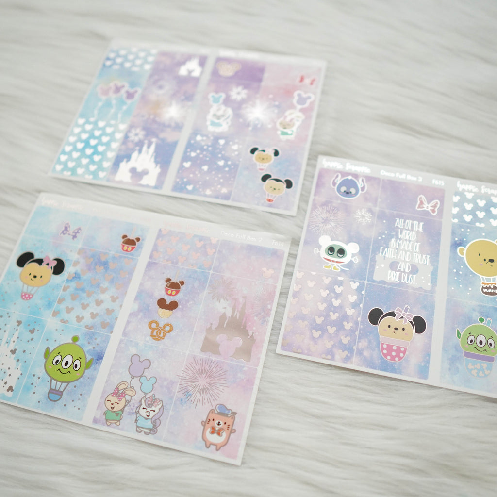 Sticker Kit - Magic (3 Deco Full Boxes) - Foiled Stickers (F613 / F614 / F615)