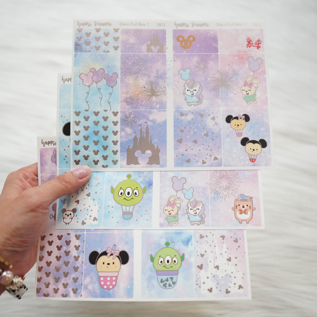 Sticker Kit - Magic (3 Deco Full Boxes) - Foiled Stickers (F613 / F614 / F615)