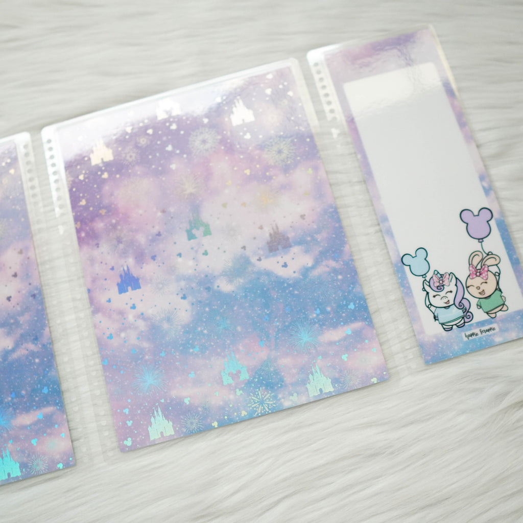 Planner Cover : Magic (Holo Silver Foiled)