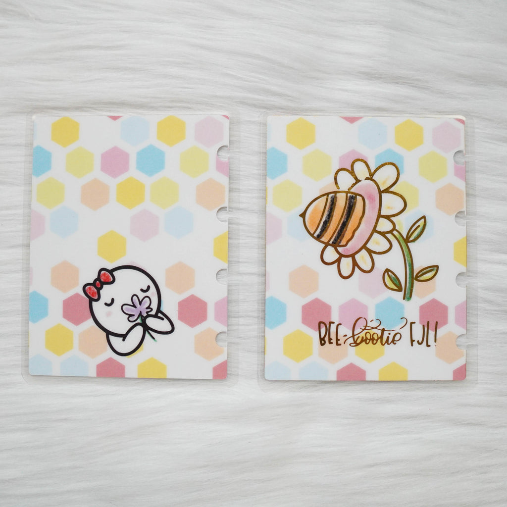 Planner Cover : Bee Booties (Gold Foiled) // Once More With Love Collab