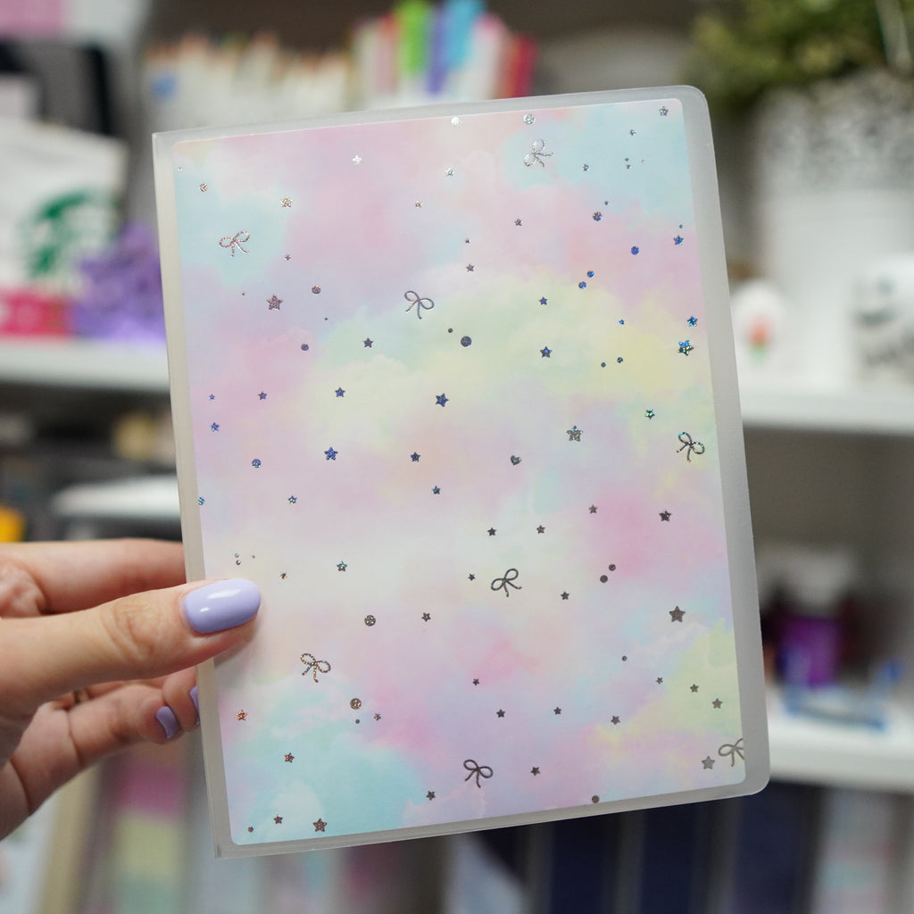 Sticker Album : Jumbo Sized Sticker Albums // J015 - Rainbow Tiny Bows