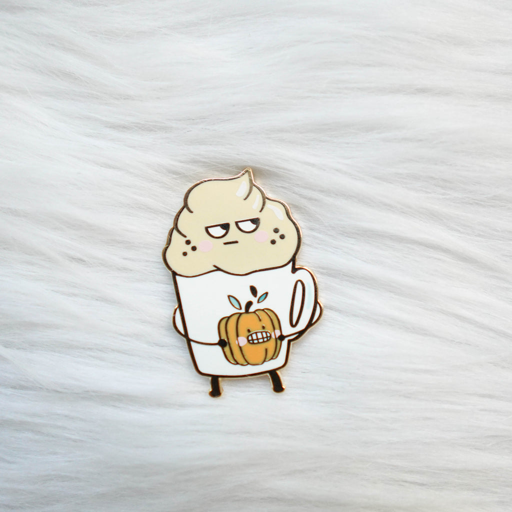 Pins : Pumpkin Spice Latte //  Magnetic Backing