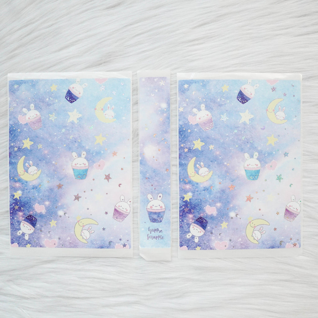 Sticker Album : Jumbo Sized Sticker Albums // J028 - Constellation Boba Bunny