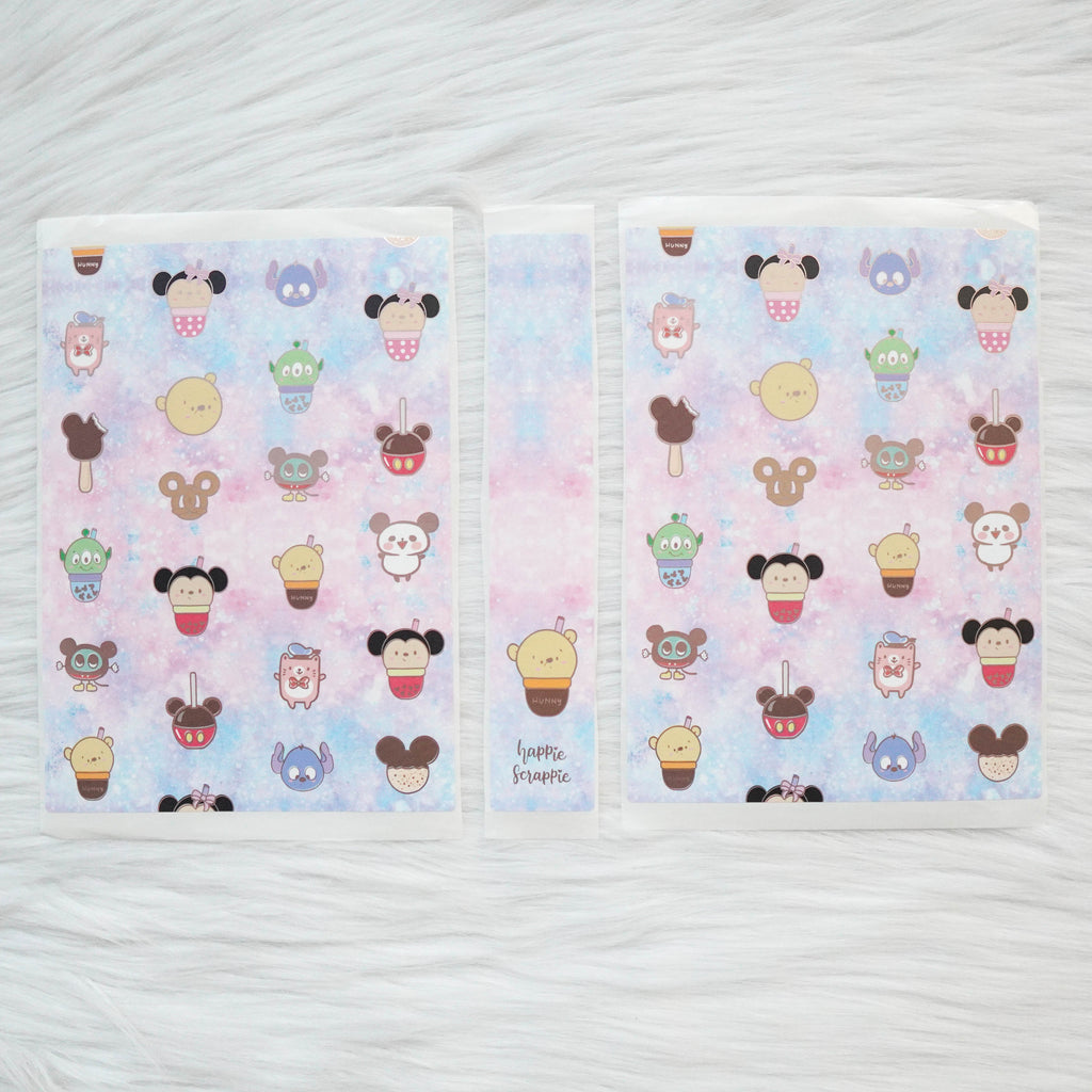 Sticker Album : Regular Sticker Albums // A092 - Magical Snacks (Collab with Sparkly Paper Co & Happy Daya)