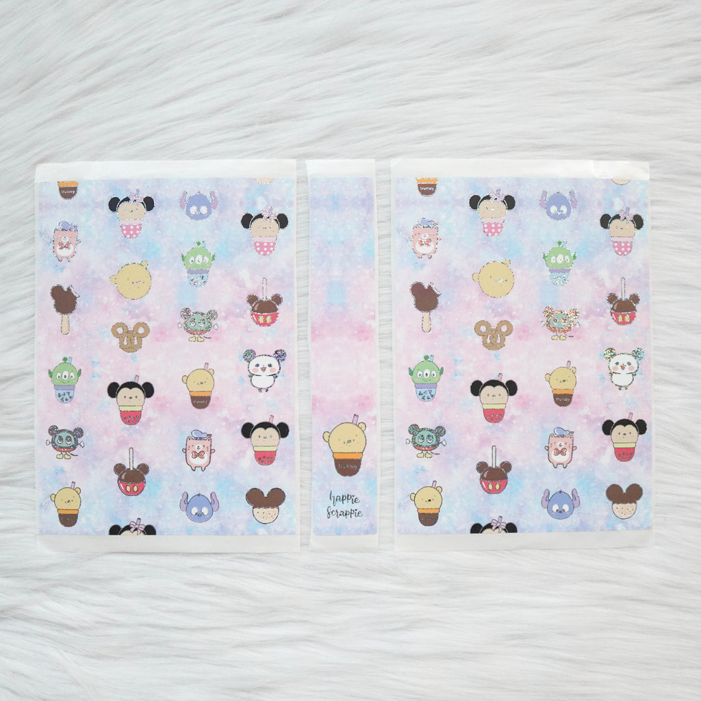 Sticker Album : Regular Sticker Albums // A092 - Magical Snacks (Collab with Sparkly Paper Co & Happy Daya)