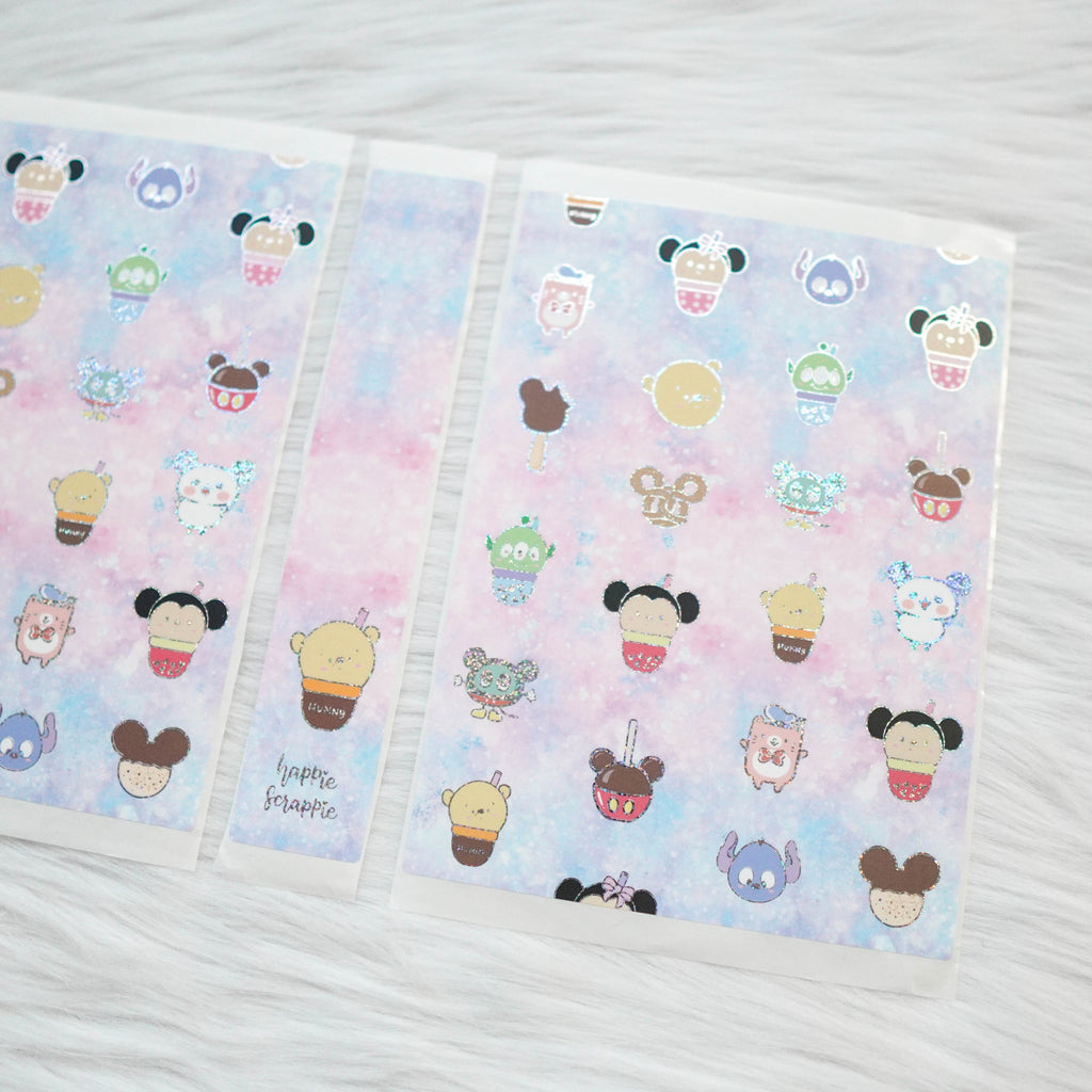 Sticker Album : Regular Sticker Albums // A092 - Magical Snacks (Collab with Sparkly Paper Co & Happy Daya)