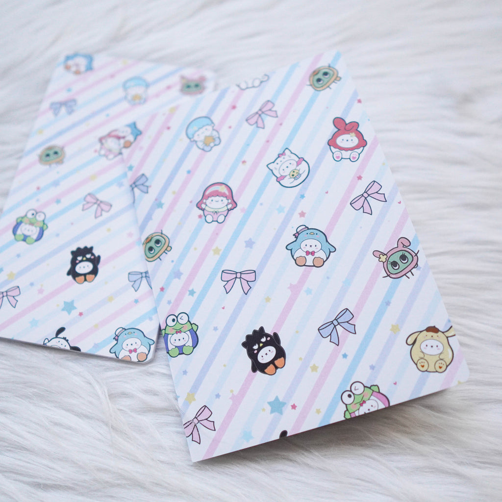 Travel Notebook (All Sizes) - Cutie Patootie // Weekly (With Month View)