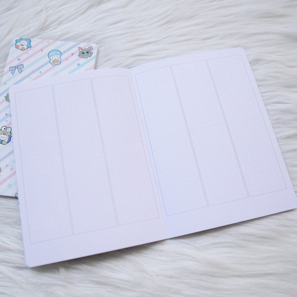 Travel Notebook (All Sizes) - Cutie Patootie // Weekly (With Month View)