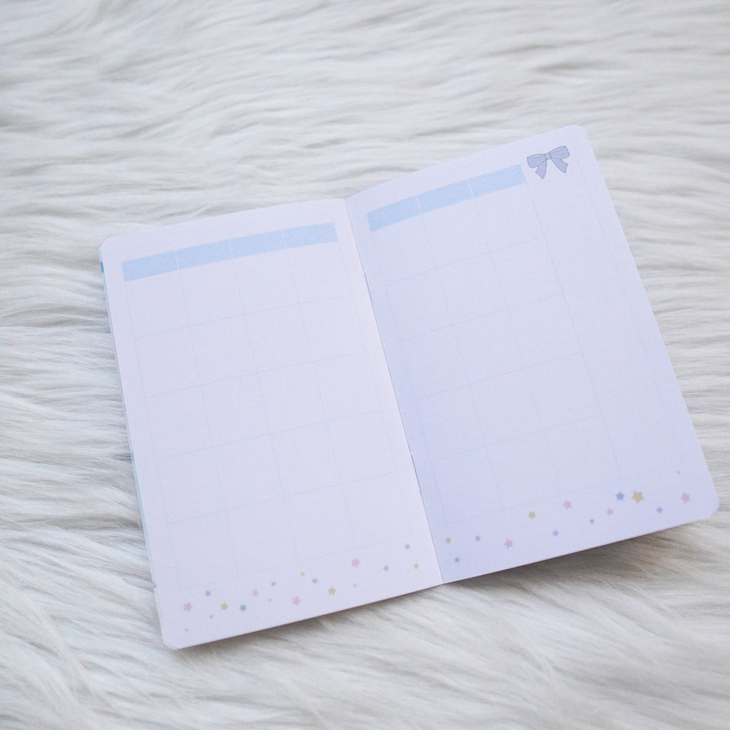 Travel Notebook (All Sizes) - Cutie Patootie // Weekly (With Month View)