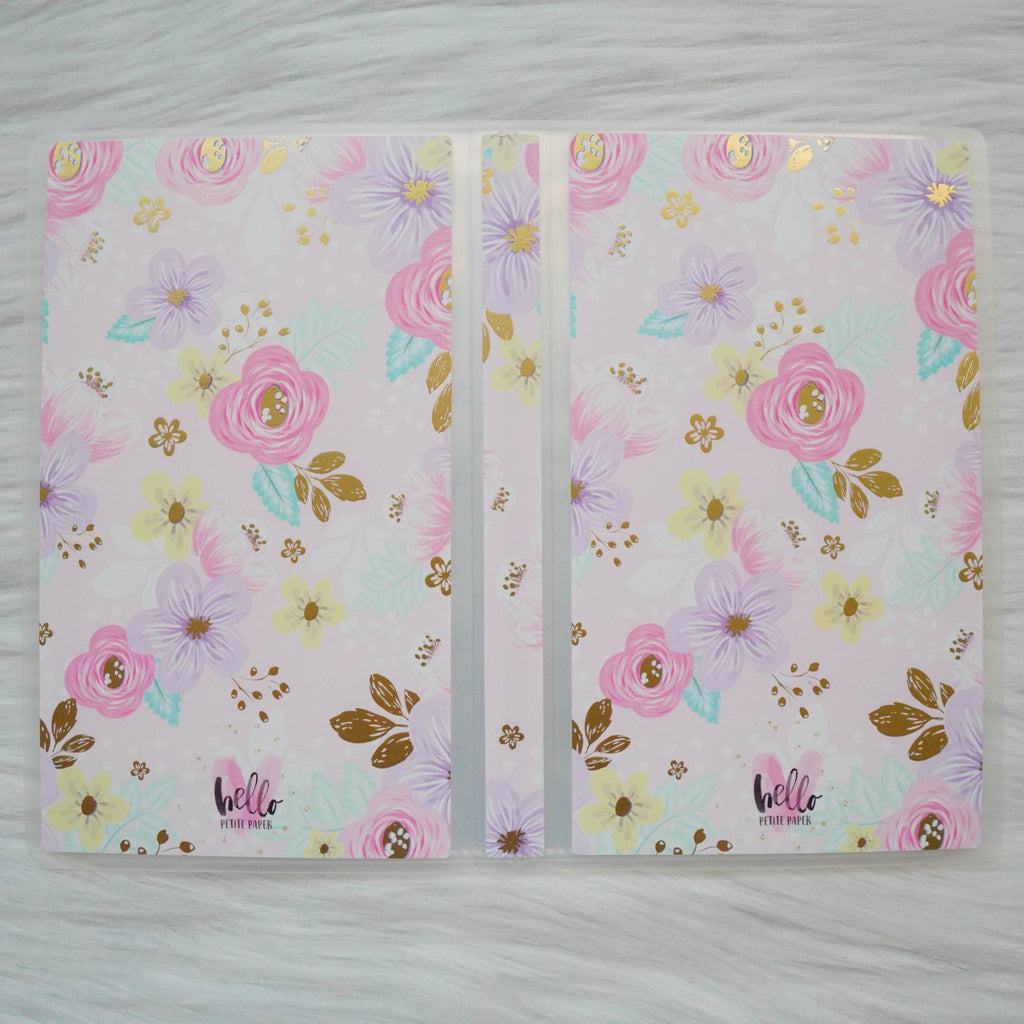 Sticker Album : Hobo Weeks Albums // W007 - Floral (Collab With Hello Petite Paper))