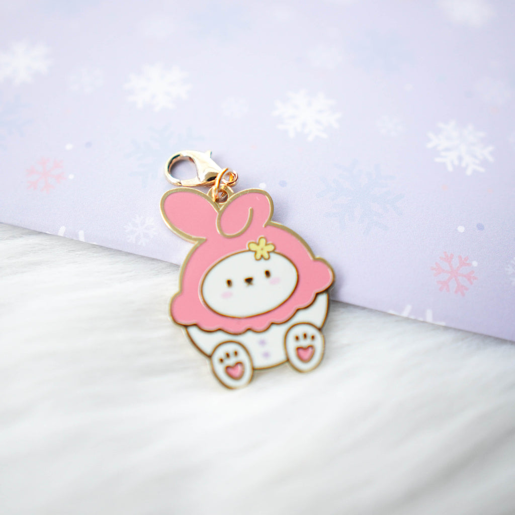 Dangling Charm : Cutie Patootie // Pink Melody Bunny