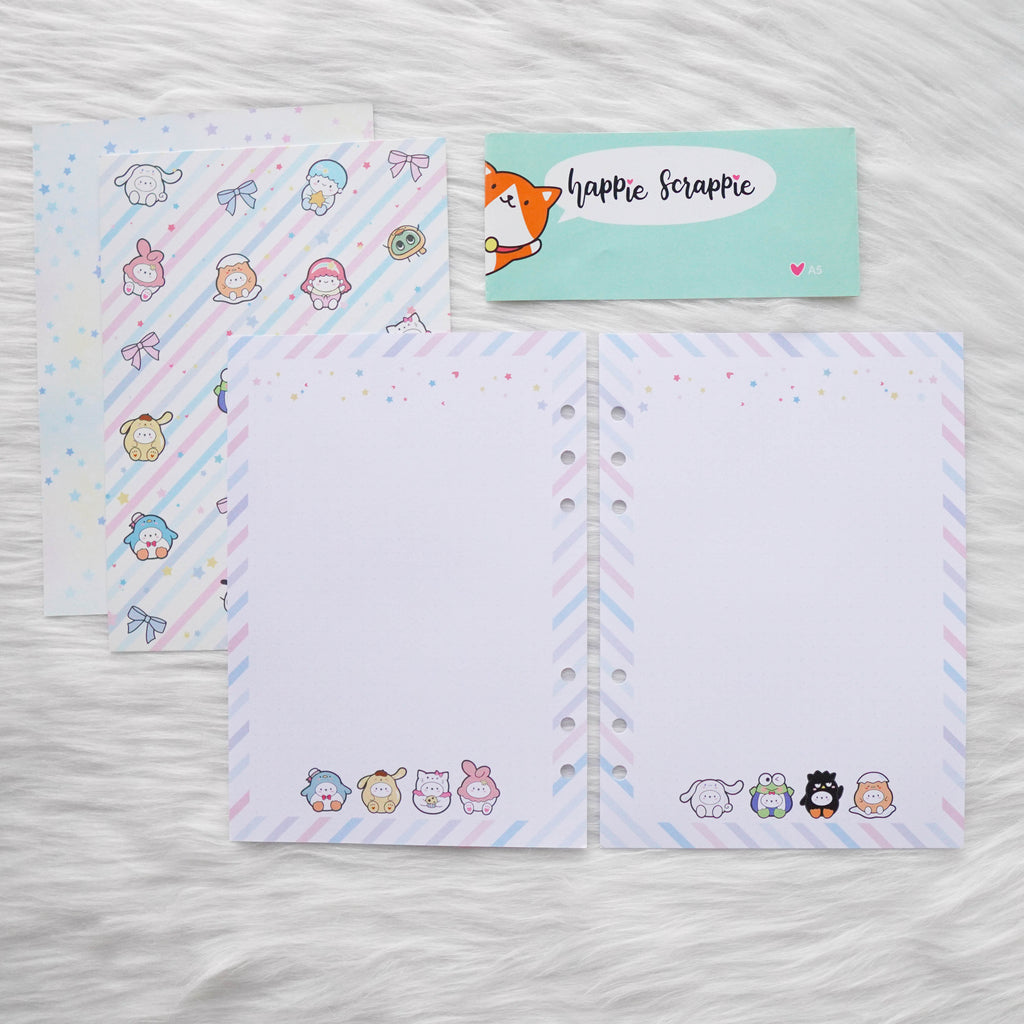 Disc / Rings Planner Inserts - Cutie Patootie // Dotted
