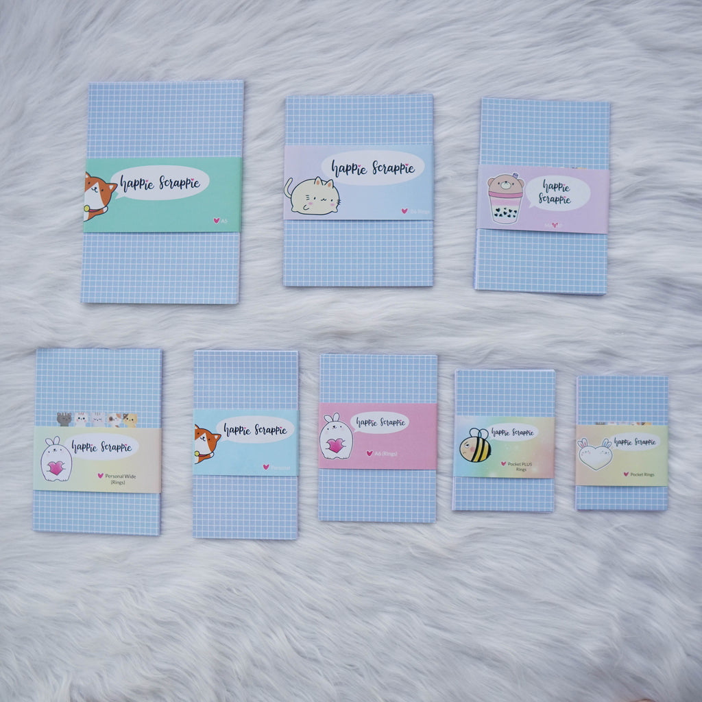 Disc / Rings Planner Inserts - Fave Things Kitty // Dotted