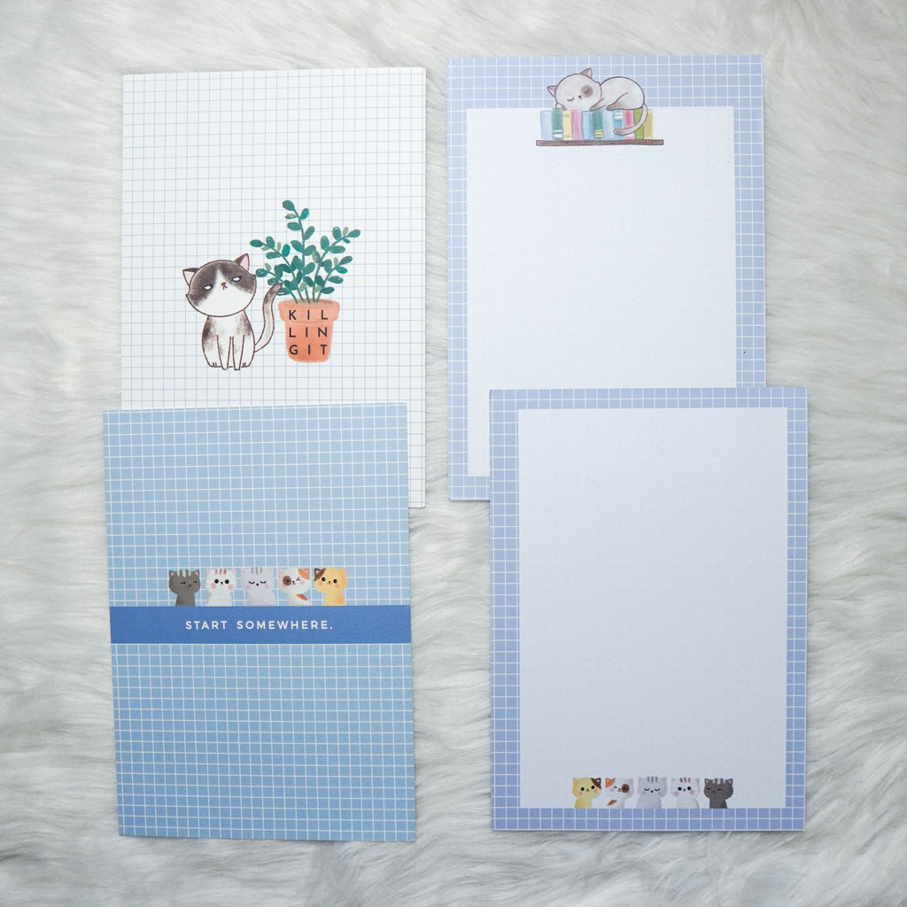 Disc / Rings Planner Inserts - Fave Things Kitty // Dotted