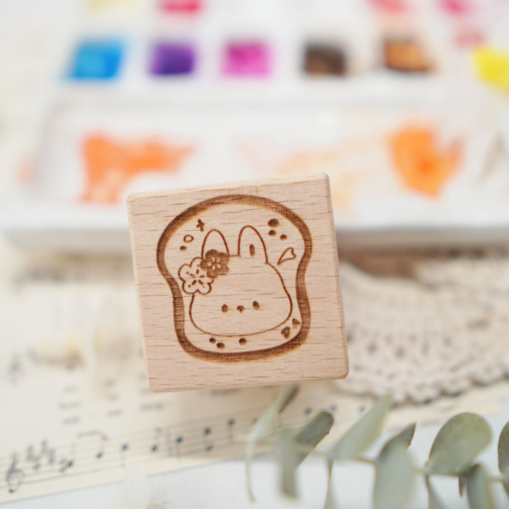 Stamp : Hanami Cafe // Bunny Toast (STA021)