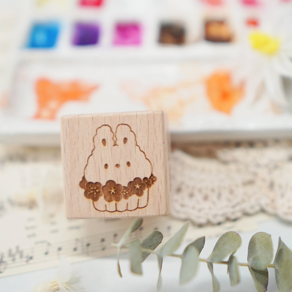 Stamp : Hanami Cafe // Bunny Cupcake (STA009)