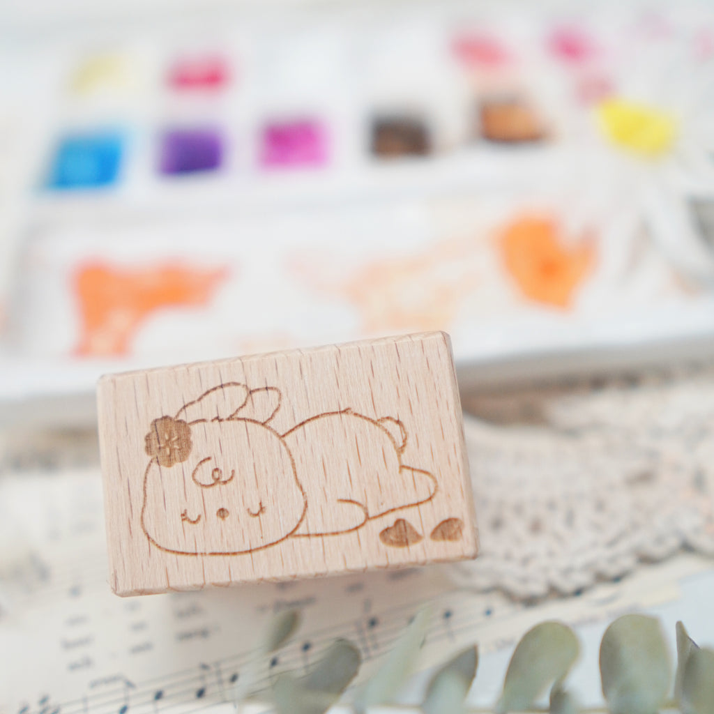 Stamp : Hanami Cafe // Sleepy Bunny (STA019)