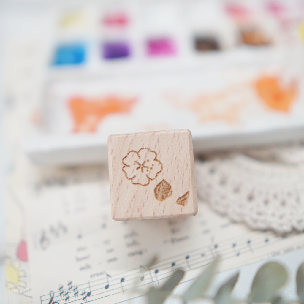 Stamp : Hanami Cafe // Sakura (Set of 4) (STA002)