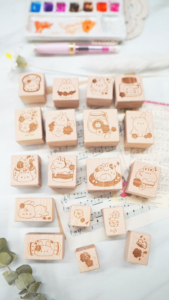 Stamp : Hanami Cafe // Buy-All-Bundle (Set of 18) (STA001)