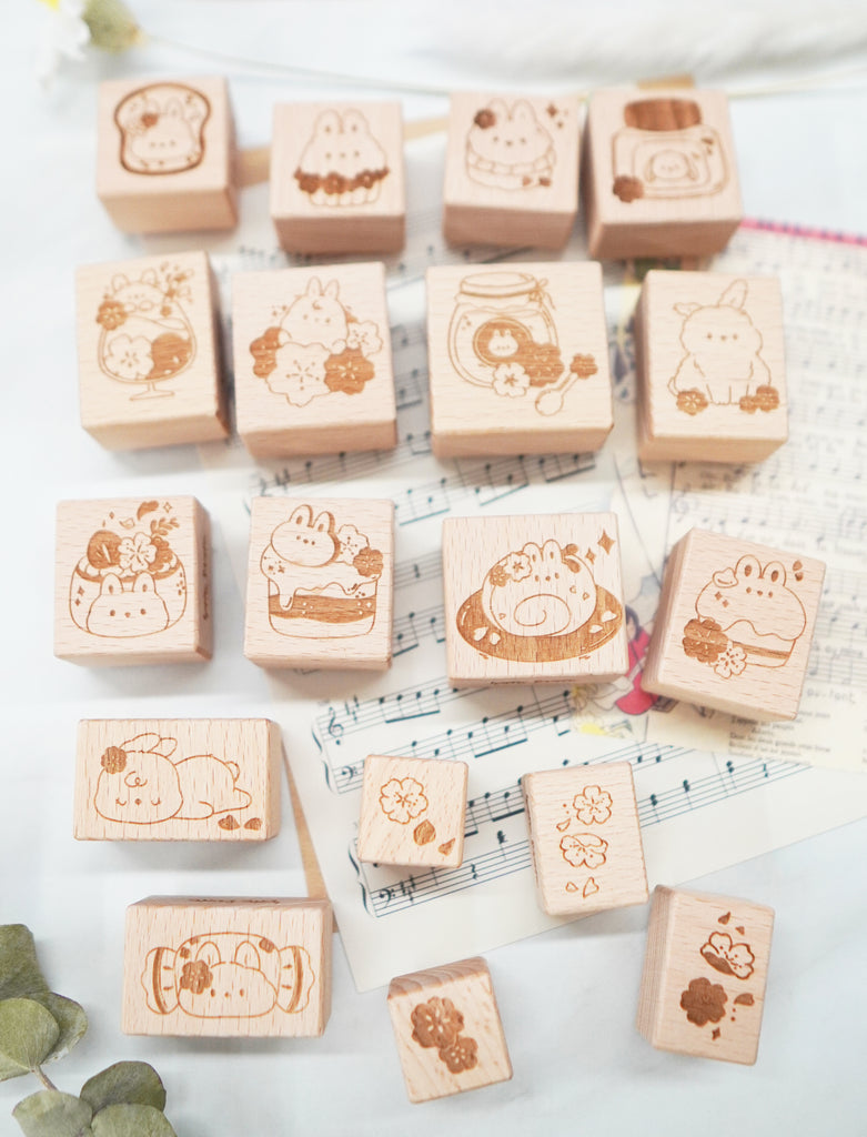 Stamp : Hanami Cafe // Buy-All-Bundle (Set of 18) (STA001)