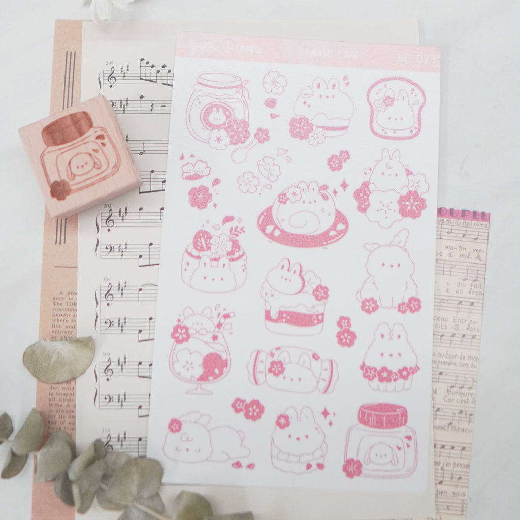 Stamp : Hanami Cafe // Buy-All-Bundle (Set of 18) (STA001)