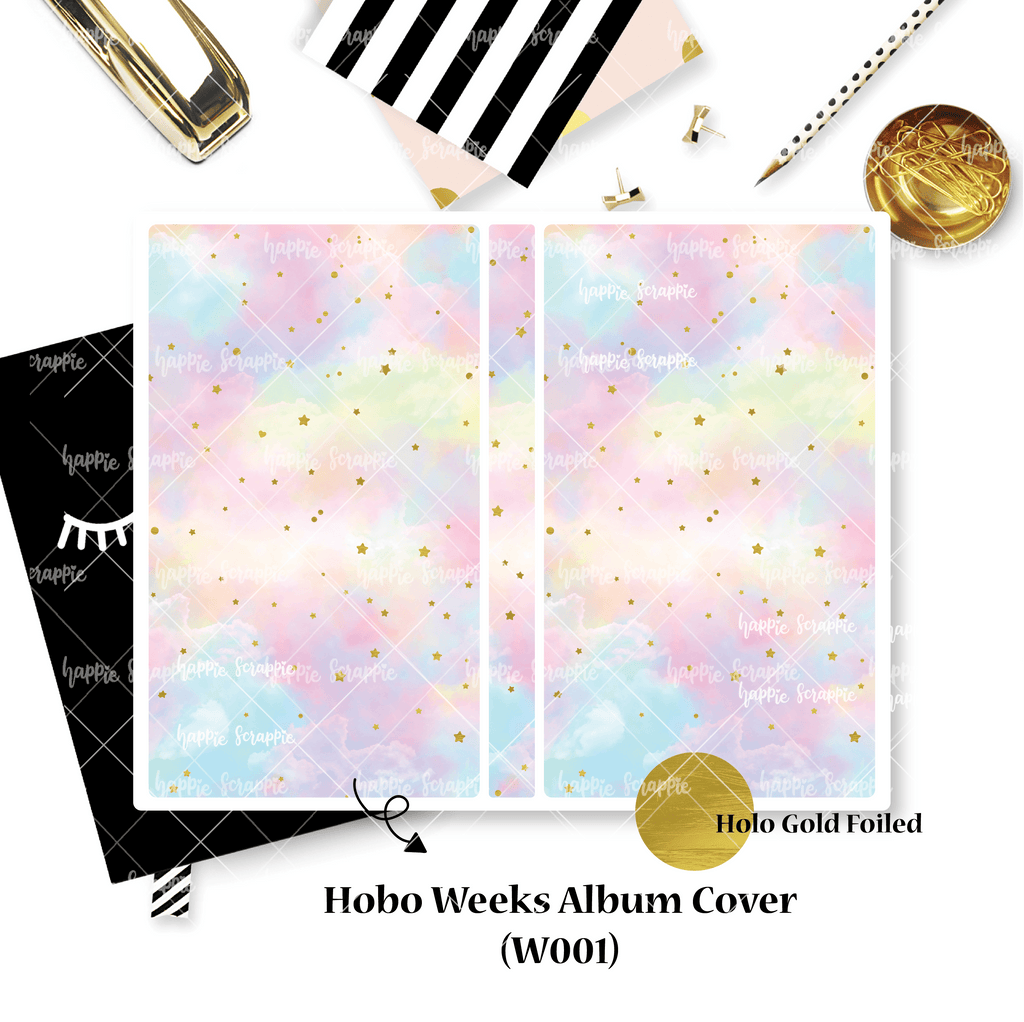 Decal Sticker : Hobo Weeks Albums (Decal only, Not Albums)