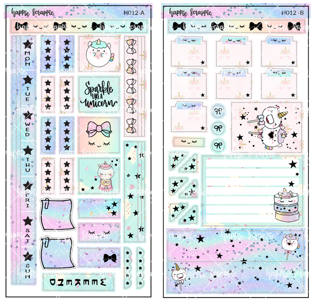 Academy  Hobonichi Weeks Sticker Kit