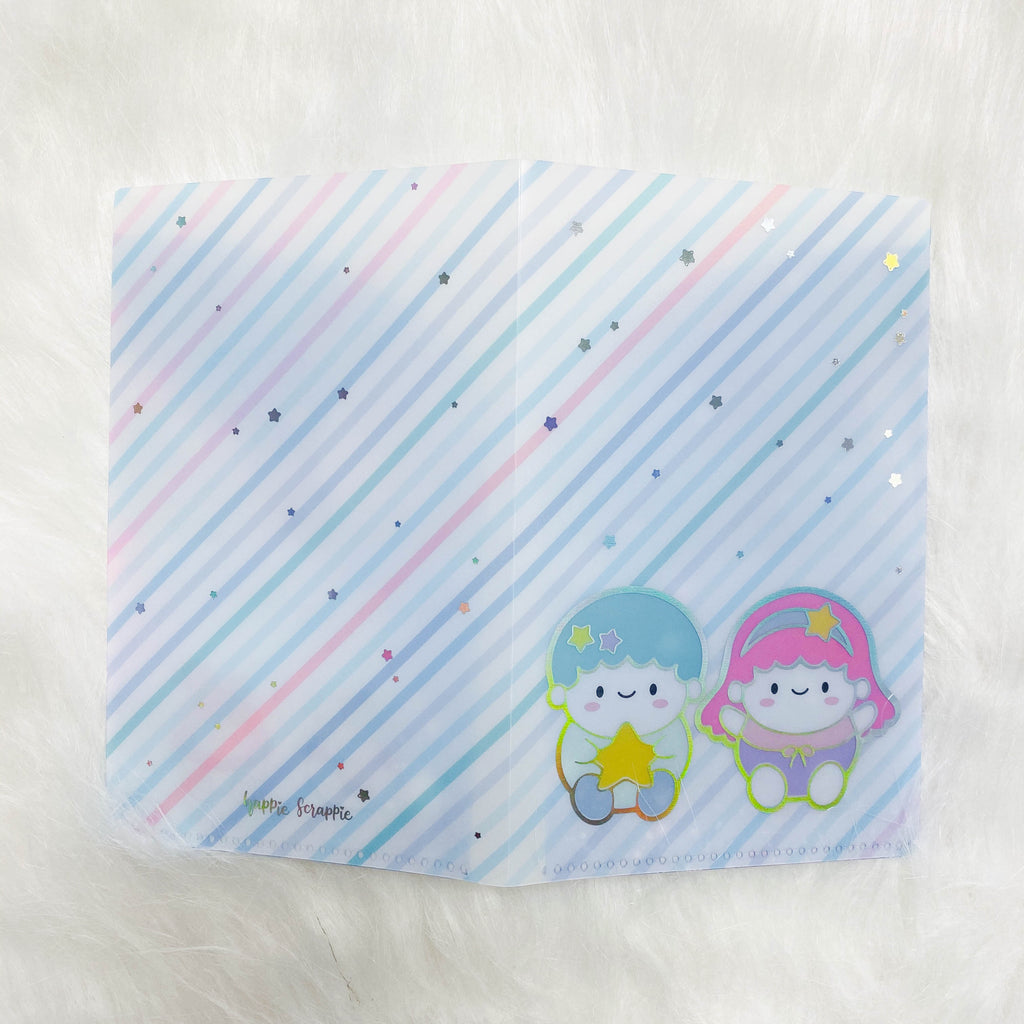 Regular Sticker Folder : Cutie Patootie Storage Folder (Holo Silver Foiled)