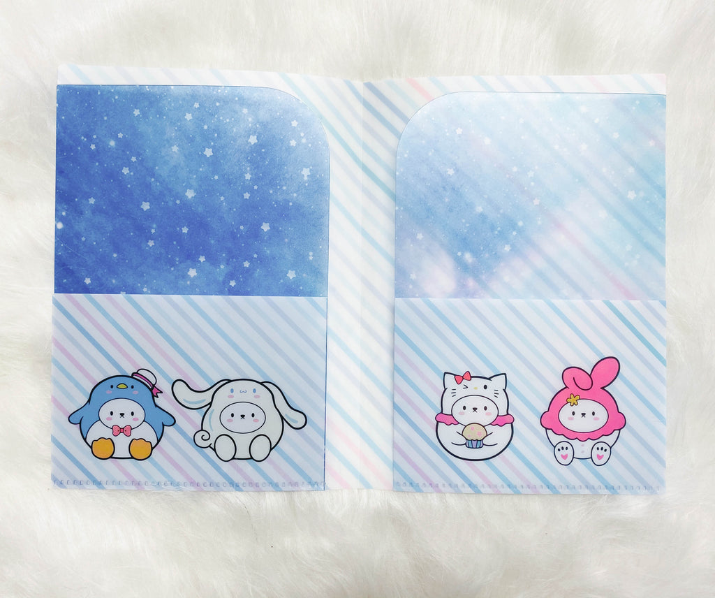 Jumbo Sticker Folder : Cutie Patootie (Holo Silver Foiled)