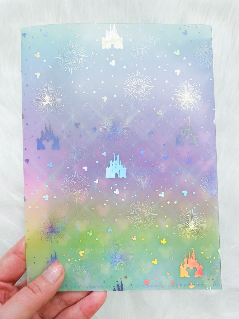 Jumbo Sticker Folder : Magic Castle Storage Folder (Holo Silver Foiled)