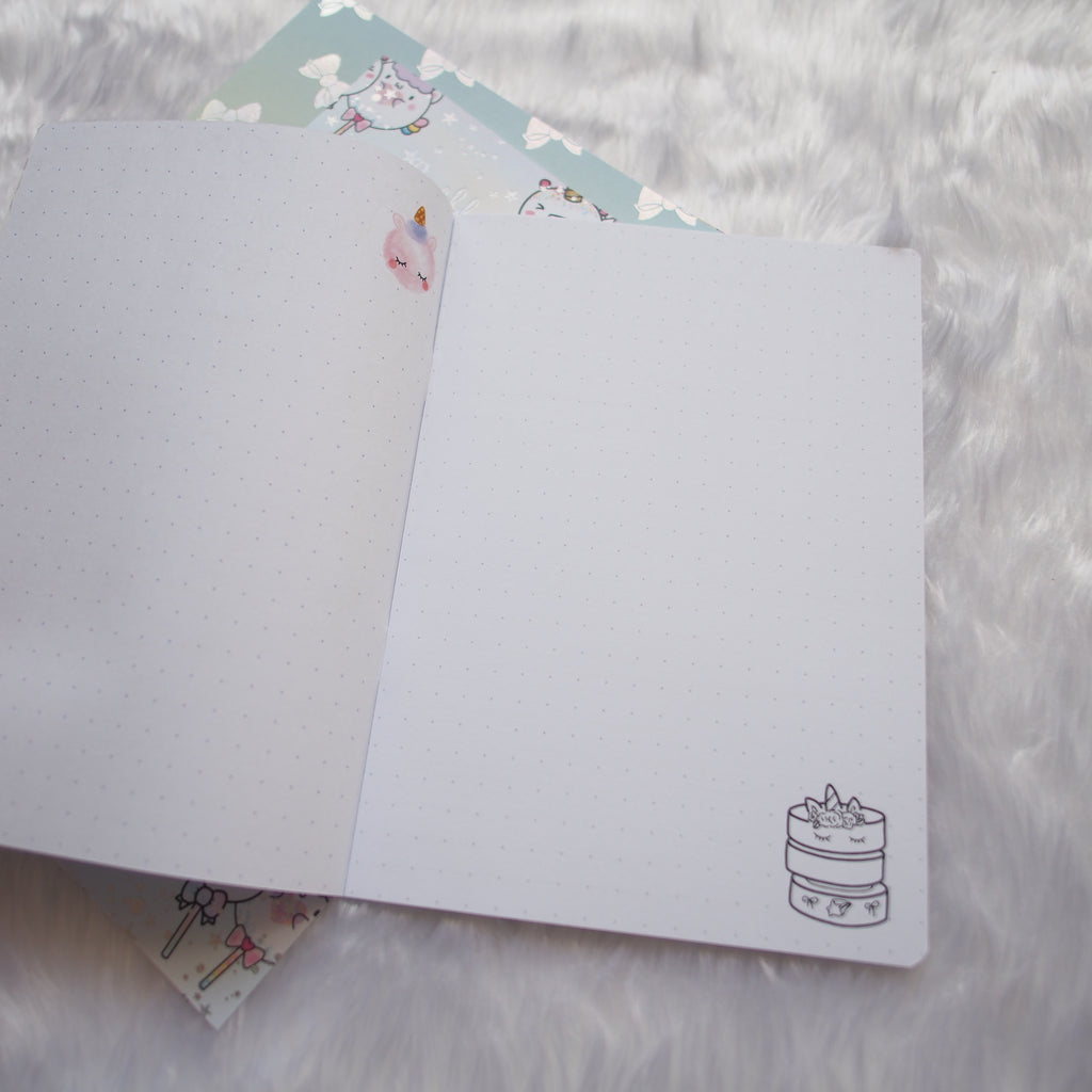 Travel Notebook (All Sizes) - Magical Wishes (Unicorn) // Collabs with Annie Plans Printables