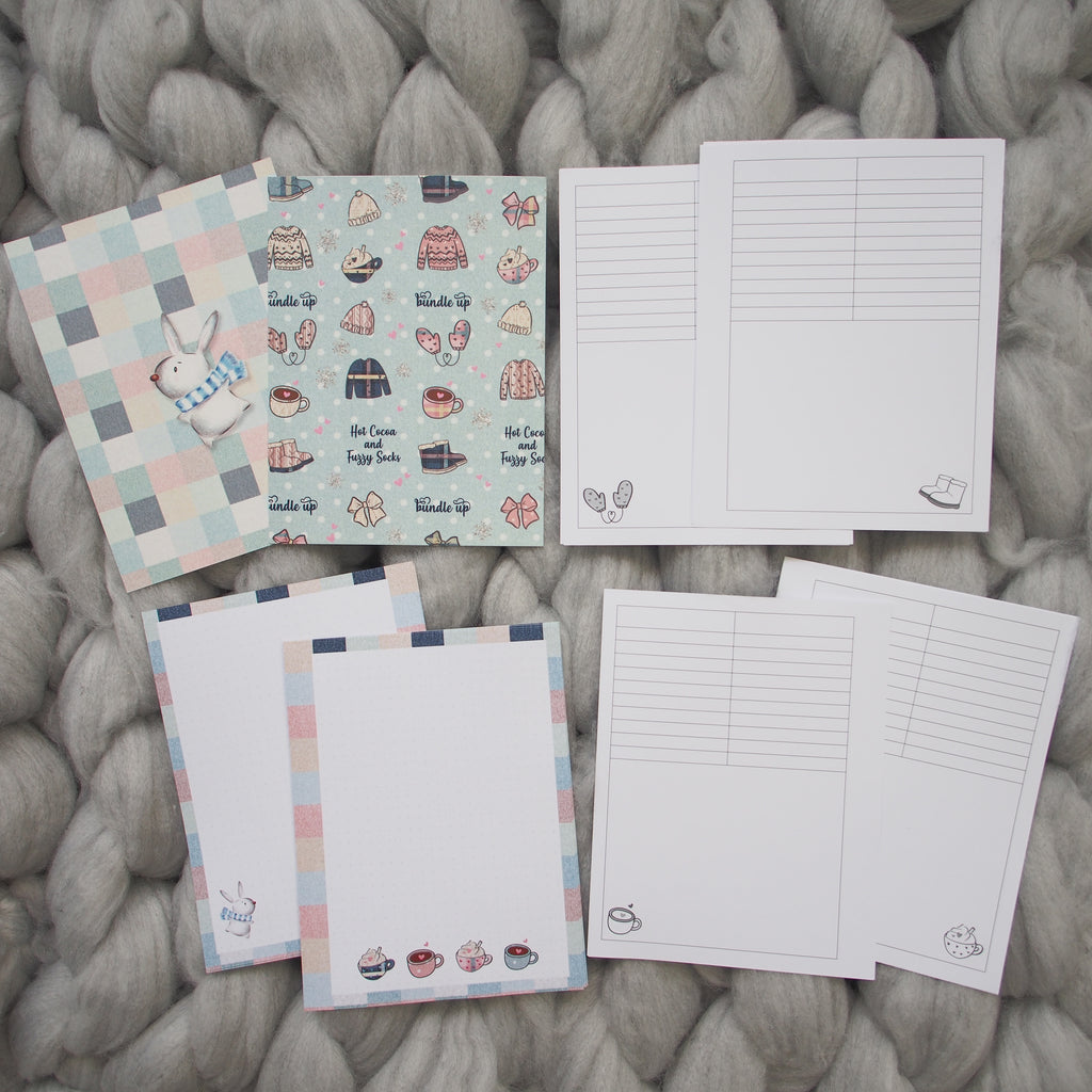 Rings Planner Inserts - Bundle Up // Dotted