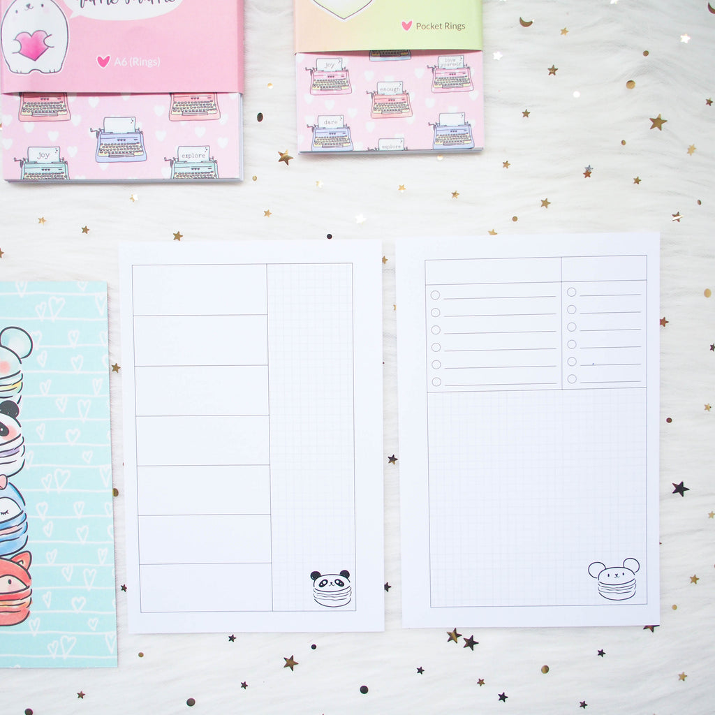 Disc / Rings Planner Inserts - You Are Just My Type // Weekly (Annie Plans Collab)