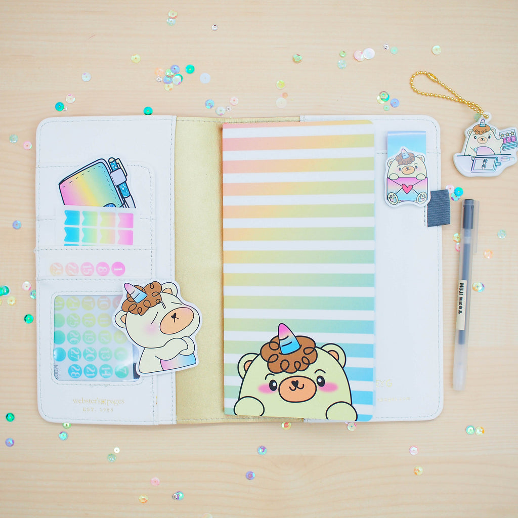 Travel Notebook Inserts (TN-Standard) - Beariecorn (Dotted)