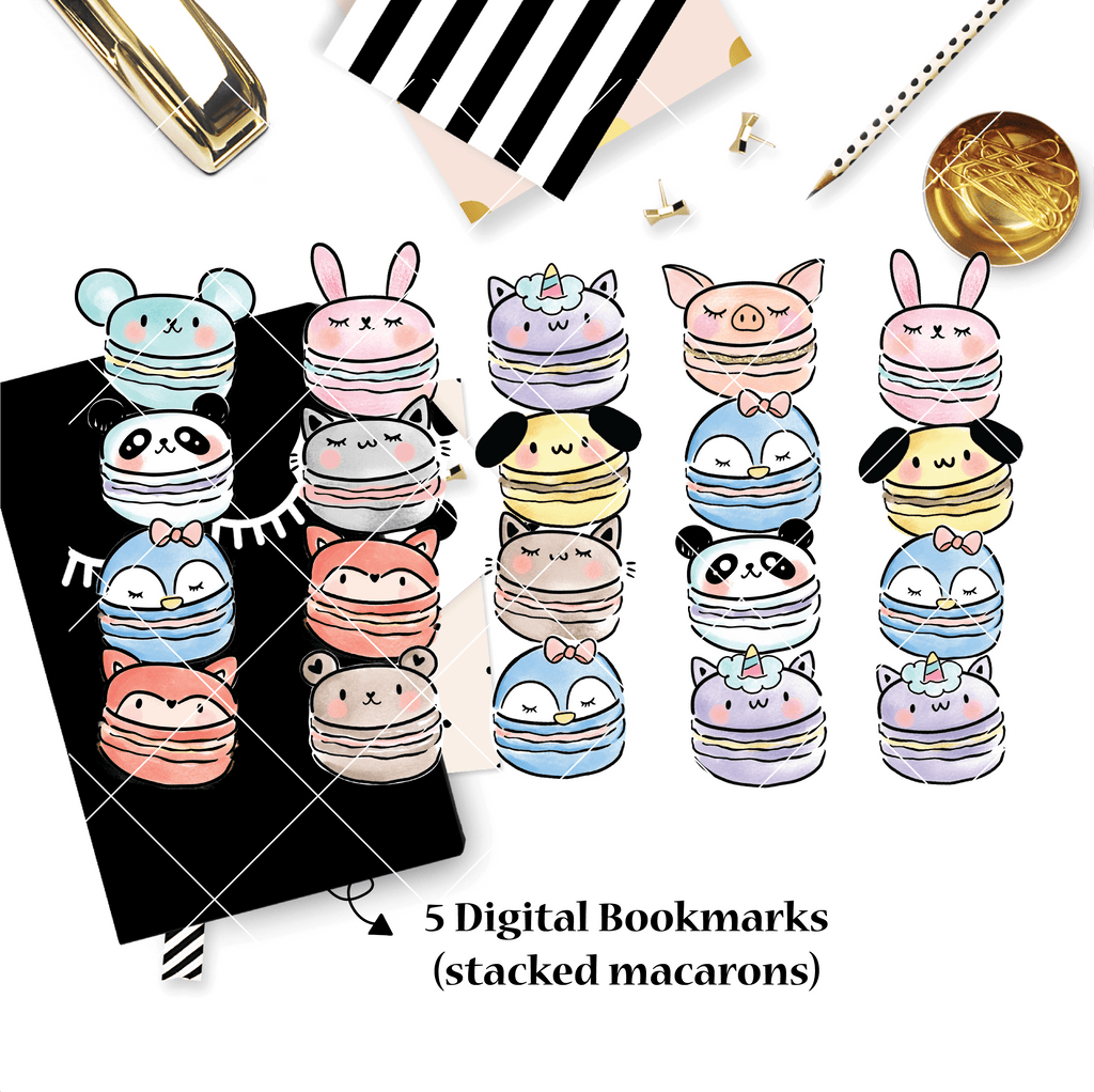 DIGITAL DOWNLOAD! - No Physical Product : You Are Just My Type Themed/ Stacked Macarons