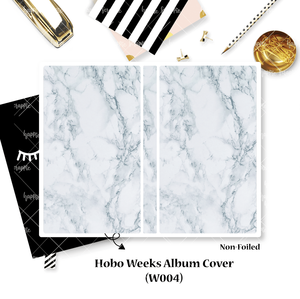 Decal Sticker : Hobo Weeks Albums (Decal only, Not Albums)