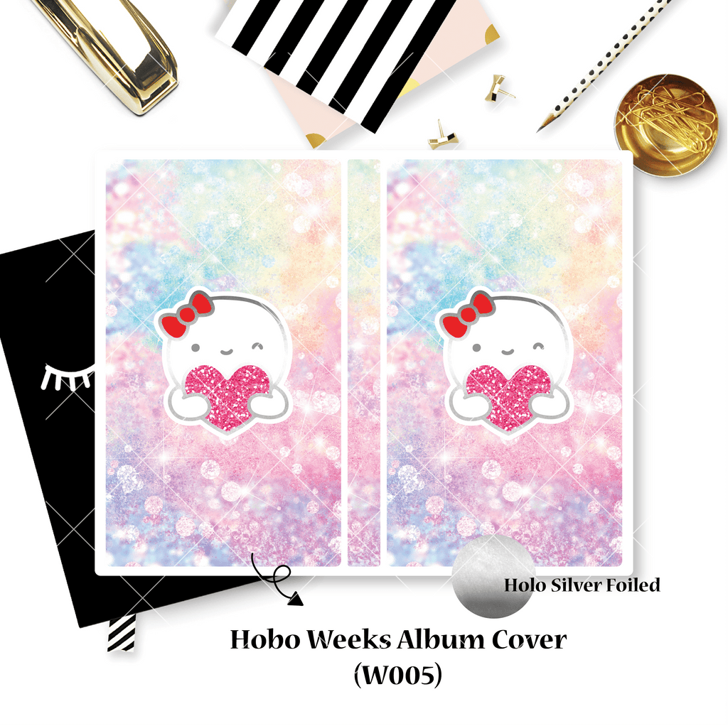 Sticker Album : Hobo Weeks Albums // W005 - Heart Munchkin (Collab With Once More With Love)