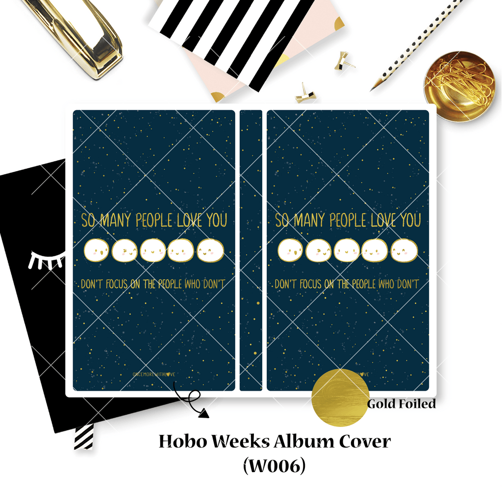 Decal Sticker : Hobo Weeks Albums (Decal only, Not Albums)