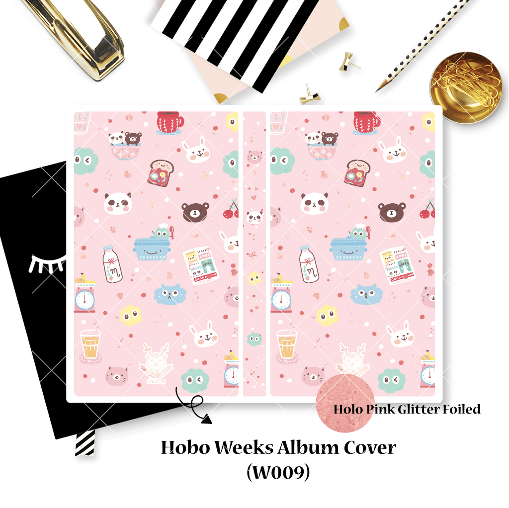 Sticker Album : Hobo Weeks Albums // W009 - Pink Breakfast (Collab With Happy Daya)