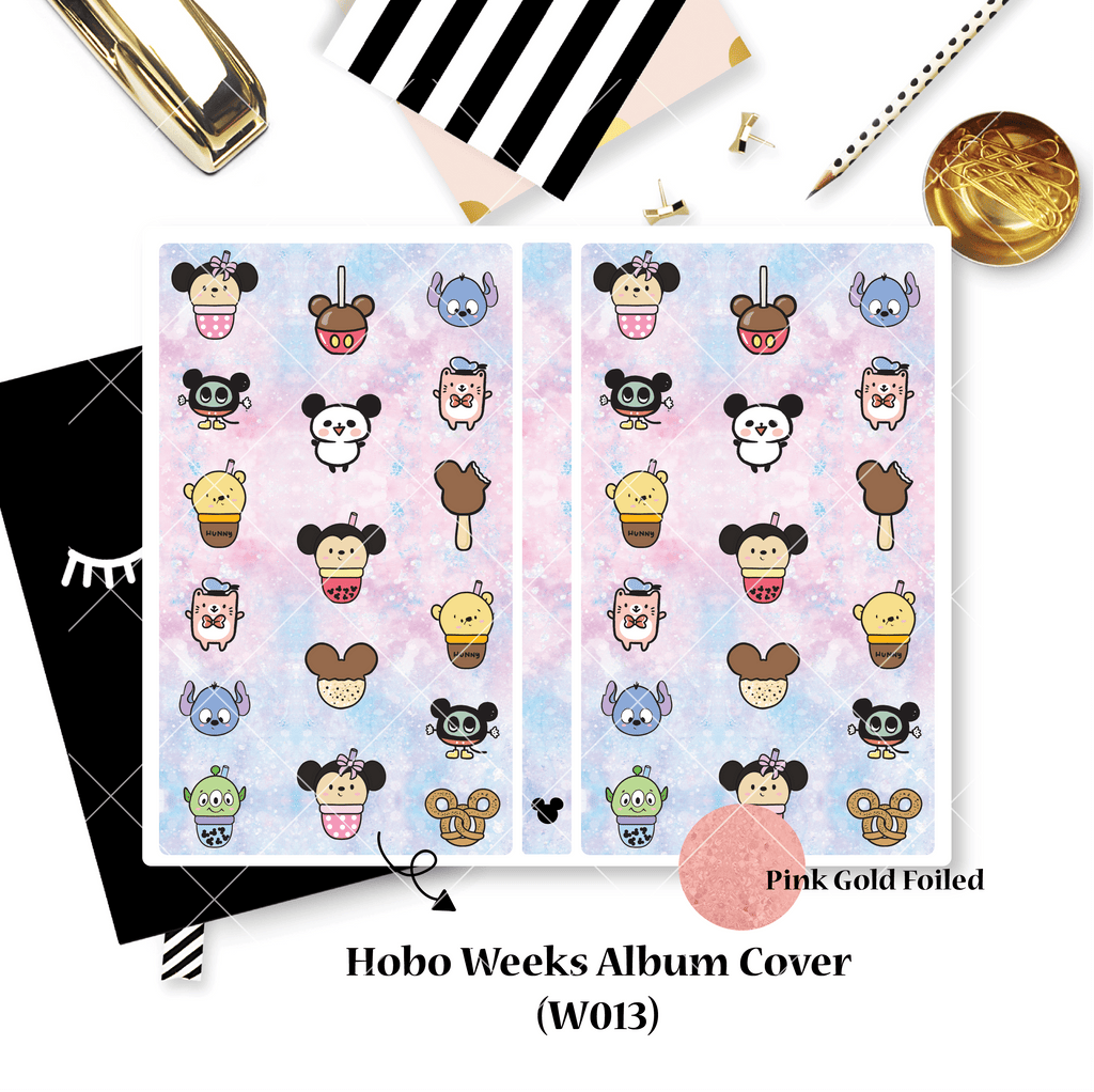 Decal Sticker : Hobo Weeks Albums (Decal only, Not Albums)